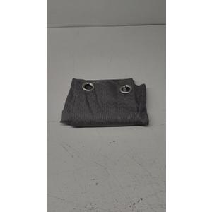 Zenna Home Easy to Install Window Curtain, Simon, with Grommet Top (1 Panel), 40 inches x 63 inches, Medium, Black (Larson) 1 Panel Zenna Home Easy to Install Window Curtain, Simon, with Grommet Top (1 Panel), 40 inches x 63 inches, Medium, Black (Larson) 1 Panel