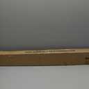 Antique Bronze Disc Curtain Rods, 48-84 Inches Window Curtain Rod,Adjustable Room Darkening Curtain Rod with Aluminum Finials and Brackets,Wrap Around Design