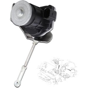MITZONE Turbocharger Wastegate Solenoid Valve Compatible with 2015-2018 Hyundai Sonata 2016-2018 Tucson 2016-2020 Kia Optima 1.6L 394002B250 39400-2B250