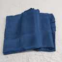 Homejoy Plaid Cloth Napkins Set of 8, Checkered Style Jacquard Fabric Polyester Washable Reusable Cloth Napkins for Kitchen Dining Restaurants Wedding Party 17X17 Inch Navy Blue