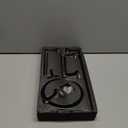 4-Piece Bathroom Hardware Set: Oil-Rubbed Bronze Bathroom Accessory Set, Towel Bars, Towel Ring, Toilet Paper Holder, Robe Hook, Wall Mounted, Optional Install Towel bar for 16 or 24 inch