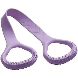 kowaku 8 Shape Resistance Band, Fitness Resistance Band, Arm Exerciser, Portable, Elastic Rope Stretch Fitness Band for Resistance Training Workout, Purple