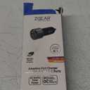 ZGEAR Adaptive Fast Car Charger With USB-A USB C Ports