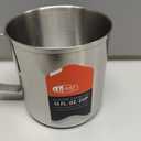 GSI Outdoors Ultra-Durable, Rustproof, Fireproof Glacier Stainless Steel 14 fl. oz. Cup for Backpacking and Camping