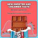 Feastables MrBeast Milk Chocolate Crunch Chocolate Bar, King Size Candy Bar for Adults & Kids, Candy Bars for Snacks, Gifts, & Dessert, Sweet & Creamy Quality Fairtrade Cocoa, 2.1 Oz Each, 10 Count