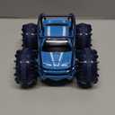 MaxTronic Amphibious Remote Control Car, Rechargeable RC Cars Toy 360 Flips Rotation Stunt Crawler 15KM/H 4WD All Terrain Outdoor Indoor Toy for Kids Boys Girls 3-12 (Blue)