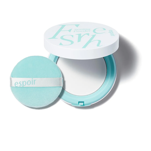 Espoir Fresh Setting Powder | Vegan Translucent Finish Powder with Hyaluronic Acid, Long-lasting & Poreless Makeup, Lightweight Layering, On-the-Go Design with Microfiber Puff, Cruelty-free, 0.31 oz