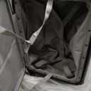 Hanke Top Opening Carry On Luggage, 20 Inch All-PC Aluminum Frame Wide Handle Luggage, Hard Shell Trunk Suitcase with Spinner Wheels, TSA Airline Approved (Jet Black, 40L)