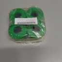 YOKIVE 4 Pcs Skateboard Wheels, 78A Skate Scooters Replacement, Great for Skateboarding, Outdoor Street Sports (Green, 60mm OD)