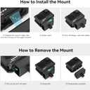 SmallRig Hero 13 / Hero12 / Hero11 / Hero 10 / Hero 9 Black Cage for GoPro, with 2 Cold Shoe Mount for GoPro Light Mod and Common Microphone, Led Video Light - 3083C