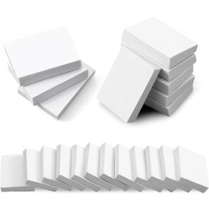 80PCS Mini Blank Books,1:12 Scale Mini Dollhouse Book,Small Opening Minis Books for Crafts, Tiny Notebook Model, for Crafts Dollhouse Bookshelf Decoration Pretend Play Supplies, White
