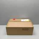 WUZUPS 5-Light Metal Chandelier Imitation Wood Grain Linear Pendant Ceiling Lighting Rustic Farmhouse Fixture Kitchen Island Dining Room, H 8.5" L 31.5" W10, E26 Base, Black & Retro Wood