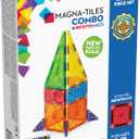MAGNA-TILES Combo 20-Piece Magnetic Construction Set, The Original Magnetic Building Brand