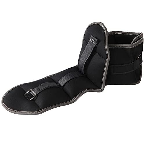 JFIT Ankle Weight Pair 5.0 LBS, Set of 2 with Adjustable Velcro Straps - Breathable, Moisture Absorbent Weight Straps for Men and Women - Comfortable Ankle, Wrist Weights