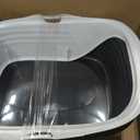 Arm & Hammer Rimmed Cat Litter Box with High Sides and Microban, Made in USA