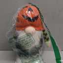 Halloween Plush Gnome Figurine Decoration, Extendable Standing Ghost Gnome Doll with Telescopic Legs, Halloween Ornament Tray Table Decor Home Decorations (Pumpkin Hat)