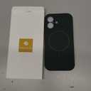 Miracase Magnetic for iPhone 17 Case, Compatible with MagSafe, Integrated Silicone Camera Control Cover, 3.0mm Thicken Shockproof Drop Protection Phone Case for 17,Dark Green