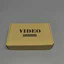 GINGIN RCA to HDMI,AV to HDMI Converter,Composite to HDMI Converter Compatible with WII,PS One,PS2,PS3,STB,Xbox,VHS,VCR,Blue-Ray DVD,with 3.3ft HDMI Cable