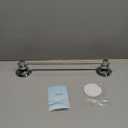 Suction Cup Extendable 17-29" Stainless Steel Towel Bar (Chrome Plating)