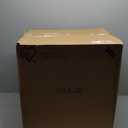 IRIS USA Cat Litter Box, Large Top Entry with Litter Catching Lid and Scoop, Dog Proof, Enclosed Cat Litter Box, Gray/White