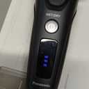 Panasonic Electric Razor for Men, Electric Shaver for Men, ARC5 with Premium Automatic Cleaning and Charging Station, Wet Dry Shaver, Cordless Razor, with Pop-Up Trimmer ES-LV97-K, Black