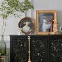 Dimoon 236"x16.1" Floral Peel and Stick Wallpaper Black Contact Paper Thicken Wallpaper Delicate Flower Waterproof Green Leaf White Self Adhesive Removable Wall Paper Shelf Liner Decal Vinyl Roll