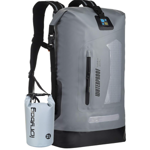 IDRYBAG Waterproof Backpack for Men 20L/30L/40L, Floating Dry Bag Kayak, Dry Backpack Hiking