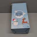 Malier Christmas Tree Collar, 30’’ Knit Xmas Tree Collar, Christmas Tree Collars for Artificial Trees, 11" Extra Tall Tree Stand Base Cover Ring Skirt for 6 ft 9 ft Tree (White, 11''H × 30" W)