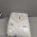 Laura Ashley Home - Queen Quilt Set, Reversible Cotton Bedding with Matching Shams, Pre-Washed Home Decor for Added Softness (Flora Blue, Queen)