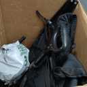 Amazon Basics Collapsible Folding Heavy Duty Utility Wagon for Outdoor Sports, 265 pounds Weight Capacity, Camping, Garden, and Shopping, 27.6 x 40.9 x 20 inches, Black