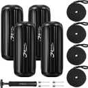 4 Pack 8 x 20 Inches Boat Fenders Bumpers for Docking