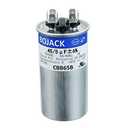BOJACK 45+5uF 45/5MFD ±6% 370V CBB65 Dual Run Circular Start Capacitor for AC Motor Run or Fan Start or Condenser Straight