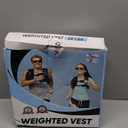 VBSD Weighted Vest Woman 16LB Weight Vest for Women Men Body Weight Vests for Walking Strength Training Running Workout Jogging Fitness Black