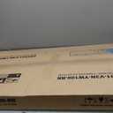 Rolanstar Computer Desk with Power Outlets & LED Light, 39 inch Home Office Desk with 3 Drawers and Storage Shelves, Writing Desk with Monitor Stand, Work Desk for Home Office,Rustic Brown