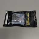 RISON Titanium Flange Nut M10x1.5mm Titanium Sprocket Nut Gold 6AL4V Nut for Motorcycle 5PCS