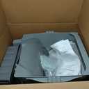 Automatic Cat Litter Box Self Cleaning - APP Control, Open-Style Design, Smart Health Monitor, Suitable for Medium Cats and Kittens, Safe Anti-Pinch, Quiet, A Lifelong Companion - Grey