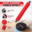 4 Pack Main Brushes Replacement for Roborock Q7,Q7+,Q7 Max,Q7 Max+,S7 Series,QV 35A/35S, Q Revo,Qrevo S/MaxV/Pro/Plus Vacuum Cleaner