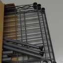 AHEONLAR 3 Tier Grey Storage Racks and Shelving - Heavy Steel Material Pantry Shelves - Adjustable Storage Shelf Metal Storage Rack Wire, Suitable for Warehouses, Closets, Kitchens