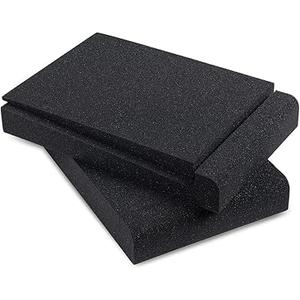Sound Addicted - Studio Monitor Isolation Pads for 5 Inch Monitors, Pair of Two High Density Acoustic Foam which Fits Most Speaker Stands | SMPad 5