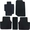 SecosAutoparts Floor Mats Set Fit for Acura TL 2004-2008
Base/Navigation/Type-S，5PCS Front & Rear Carpet Replacement All Weather Interior Protection，Black Velour ，Custom Fit