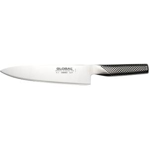 Global 8-Inch Chef's Knife  Lightweight Japanese Stainless Steel, Razor-Sharp Edge, Made in Japan, G-2