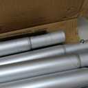 VEVOR Snow Roof Rake, 5.2-30 ft Adjustable Reach, 18.5'' Aluminum Blade, Roof Rakes for Snow Scraper with Wheels & Slide, Roof Snow Removal Tool for House Rooftop Leaves Debris Clearing