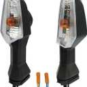 Motorcycle Turn Signal Indicator Light Blinker Blub Lamp For KAWASAKI Z250 Z300 Z750 Z800 Z1000 Versys 650/1000 For Ninja 250 300 400 650 ER-6F ER-6N (Clear)