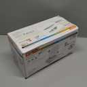 CLOUDY BAY 6 Pack 4 Inch 5CCT Ultra-Thin LED Recessed Ceiling Light with Junction Box,2700K/3000K/3500K/4000K/5000K Selectable,10W Dimmable Canless Wafer Downlight,White,650LM High Brightness