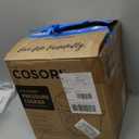 COSORI Pressure Cooker 6QT, Stainless Steel, 9-in-1 Multi Cooker, 12 Safety Features, Ceramic Inner Pot, Rice, Slow Cook, Sous Vide, Saute, 1100W