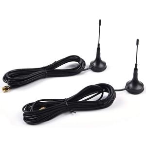 2 PCS Set Car Magnetic Police Antenna 3-3/4 P71 Compatible for Ford Crown Victoria Impala Charger Explorer Tahoe Black