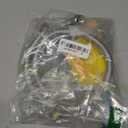 Saillong 1 Pack 48 Inches Gas Hose Connector Universal Gas Appliance Hook Up Kit, with 1/2" On/Off Valve and 4 Couplings for Propane Stove Wall Mounted Heater, Flexible Connector for Propane Heater