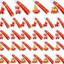 24pcs 2026 Year of the Horse Keychain Set,Chinese Silicone Key Ring Ornament Wealth Lucky Year Pendant,Party Favors & Event Gifts for Family, Office, Friends