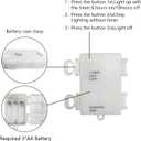 2 Pack Battery Operated Mini Led Fairy Lights Dewdrop Garland Lights with Timer 6 Hours on/18 Hours Off for Wedding Party Decorations,50 Leds 18 Feet Silver Wire (Cold White)