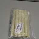 Homemory 12 Pcs Plastic Flameless Taper Candles with Remote Timer Dimmer, Ivory Led Candlesticks with Flickering Flame Light, Lifelike Taper Candles Battery Operated for Indoor Decoration 9.6 Inches